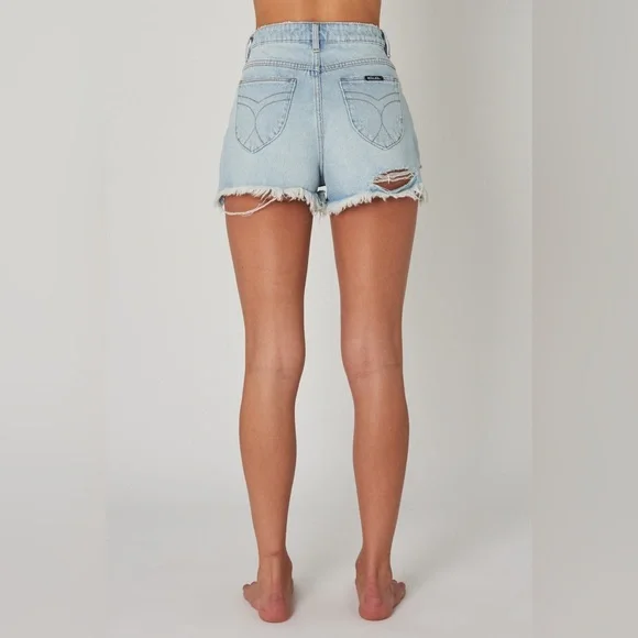 ROLLAS DUSTERS SHORT in LAYLA BLEACH (Size:31) - Picture 3 of 12